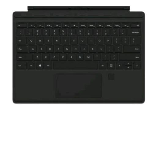 Microsoft Surface Pro Signature Type Cover Fingerprint Tastiera Con Touchpad Accelerometro Porta Surface Slim Pen 2 Black - RMN negozio di elettronica