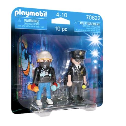 Playmobil Duo Pack Poliziotto E Writer - RMN negozio di elettronica