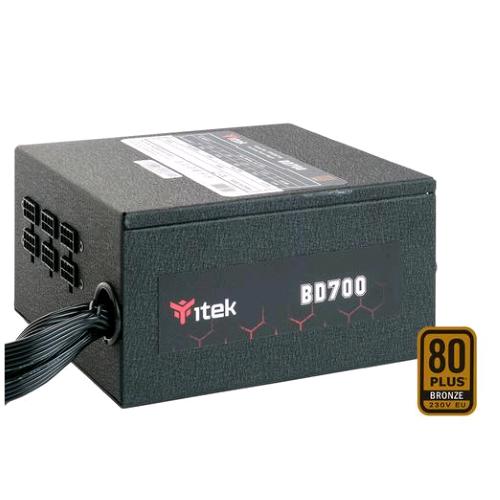 Itek Bd700 Alimentatore Atx 700W 230V Certificazione 80 Plus Bronze Raffreddamento Attivo - RMN negozio di elettronica