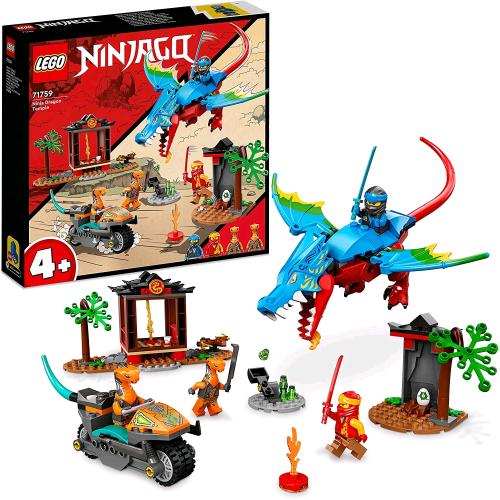 Legoninjago Il Tempio Del Ninja Dragone Con 4 Minifigure E Accessori - RMN negozio di elettronica