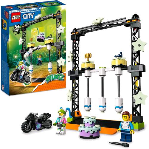Lego City Sfida Acrobatica Ko Con Moto E 2 Minifigure - RMN negozio di elettronica