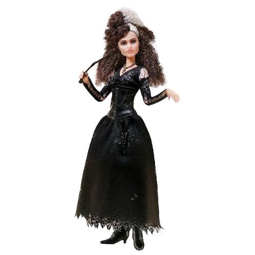 Mattel Harry Potter Personaggio Di Bellatrix Lestrange 25 Cm Corpo Snodato Con Bacchetta - RMN negozio di elettronica