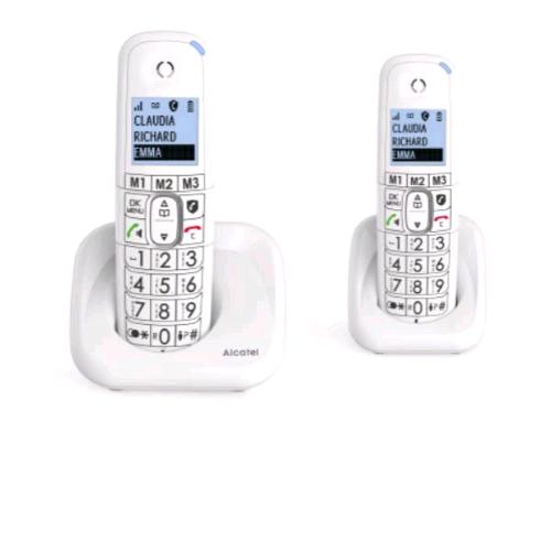 Alcatel Xl785 Voice Neu Duo Cordless Dect Gap + Aggiuntivo Segreteria Telefonica Vivavoce Memorie Dirette Da M1 A M3 - RMN negozio di elettronica