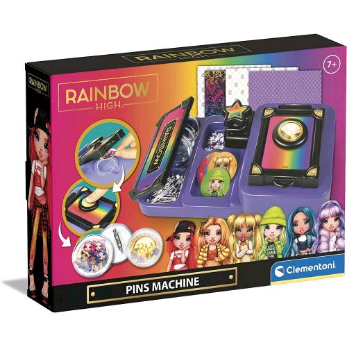 Clementoni Rainbow Hair Pins Machine Set Per Creare Spille Gioco Creativo - RMN negozio di elettronica