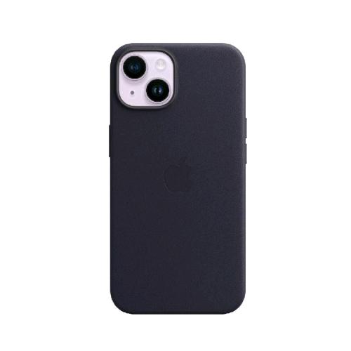Apple Iphone 14 Cover Magsafe In Pelle Inchiostro Violet - RMN negozio di elettronica