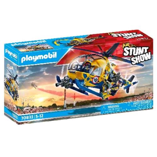 Playmobil Air Stunt Show Elicottero Con Cameraman - RMN negozio di elettronica