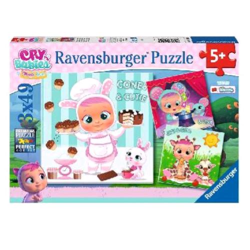 Ravensburger Cry Babies Puzzle 3X49 Pz. - RMN negozio di elettronica