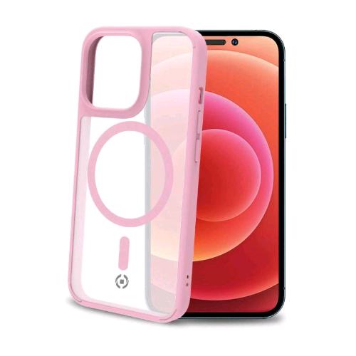 Celly Magmatt Apple Iphone 14 Pro Cover In Tpu Con La Tecnologia Magsafe Trasparente Pink - RMN negozio di elettronica