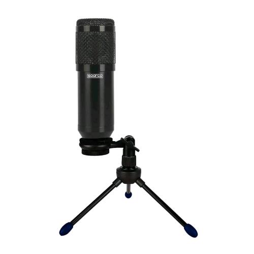 Celly Spmic Sparco Microfono A Filo Star Usb-A Con Treppiede Regolabile In Inclinazione Black - RMN negozio di elettronica