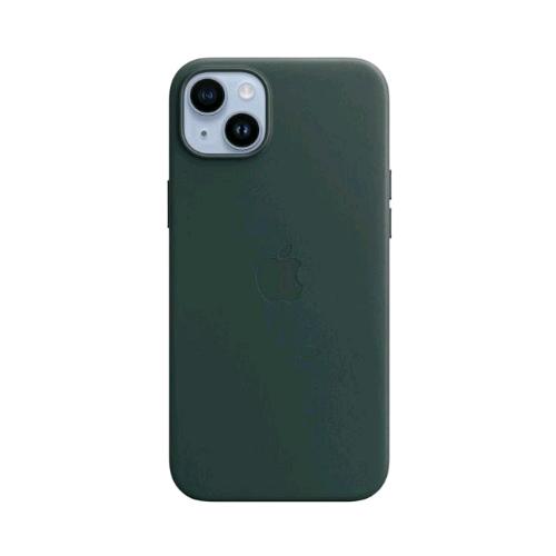 Apple Iphone 14 Plus Cover Con Magsafe In Pelle Verde Foresta - RMN negozio di elettronica