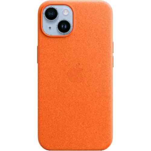 Apple Iphone 14 Cover Magsafe In Pelle Colore Arancione - RMN negozio di elettronica