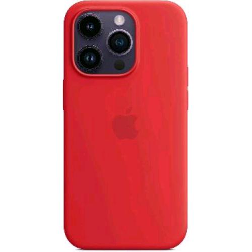 Apple Iphone 14 Pro Cover Magsafe In Silicone Colore Rosso - RMN negozio di elettronica