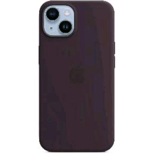 Apple Iphone 14 Cover Magsafe In Silicone Colore Viola Sambuco - RMN negozio di elettronica