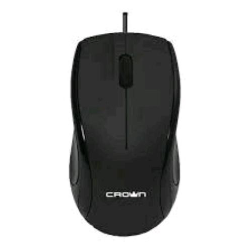 Crown Cmm-303 Mouse Wired 1.000 Dpi Usb 1.8 Mt 2 Tasti Nero - RMN negozio di elettronica