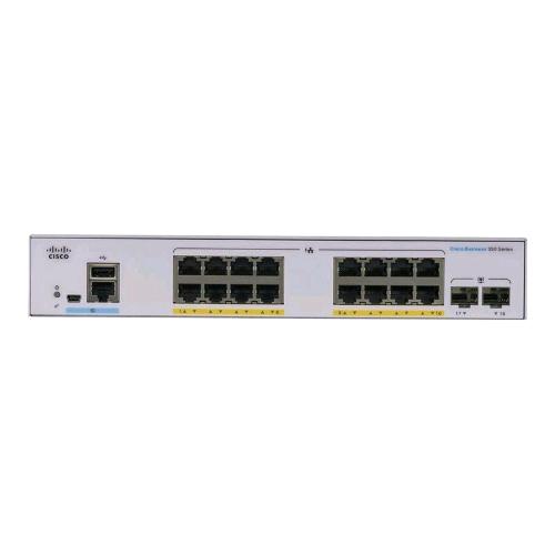 Cisco Business 350 Series 350-16P-E-2G Switch Gestito L3 16 X 10/100/1000 (Poe+) + 2 X Gigabit Sfp Poe+ (120 W) Montabile Su Rack - RMN negozio di elettronica