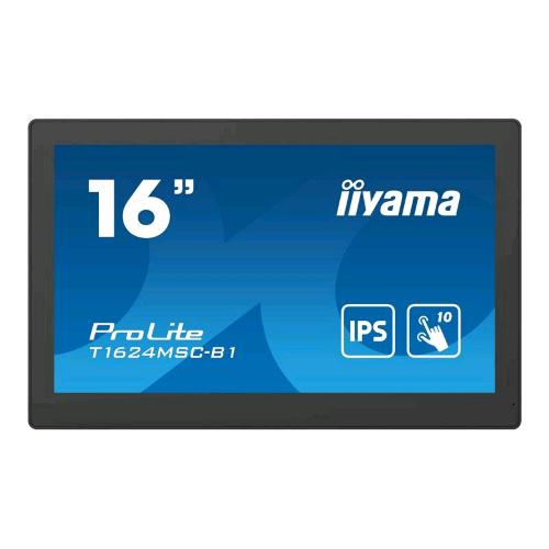 Iiyama Pro Lite T1624Msc-B1 15.6" Led Full Hd Ips Touch Screen 16:9 450 Cdm 25 Ms 800:1 1 X Hdmi Black - RMN negozio di elettronica
