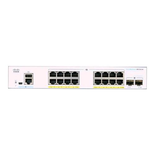 Cisco Business 350 Series Cbs350-16P-2G-Eu Switch Gestito L2/L3 16 X 10/100/1000 (Poe+) + 2 X Gigabit Sfp Poe+ (120 W) Montabile Su Rack - RMN negozio di elettronica