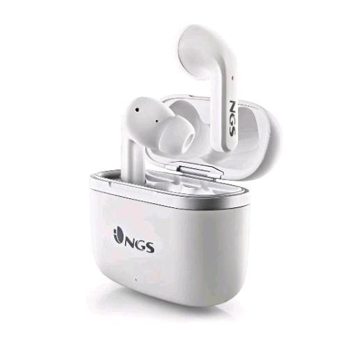 Ngs Artica Crown Cuffie Wireless In-Ear Musica E Chiamate Bluetooth Controlli Touch Custodia Di Ricarica Bianco - RMN negozio di elettronica