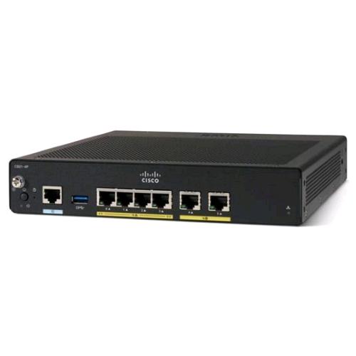 Cisco C927-4P Integrated Services Router Vdsl2/Adsl2+ Cable Mdm Switch A 4 Porte Gige Porte Wan: 2 - RMN negozio di elettronica