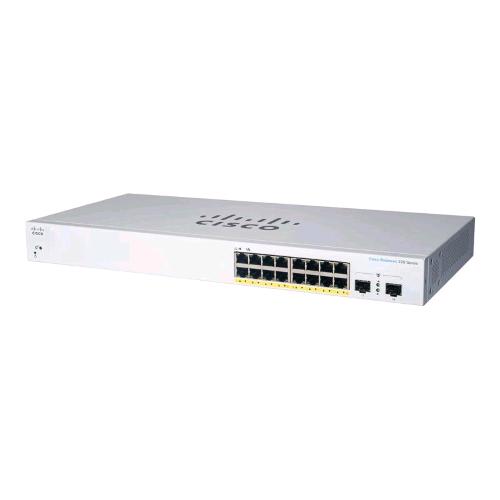 Cisco Business 220 Series Cbs220-16T-2G-Eu Switch Gestito L2 16 X 10/100/1000 + 2 X Gigabit Sfp (Uplink) Montabile Su Rack - RMN negozio di elettronica