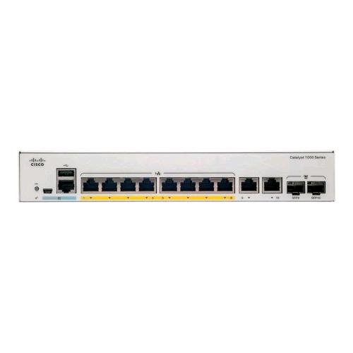 Cisco Catalyst 1000-8Fp-E-2G-L Switch Gestito L2 8 X 10/100/1000 (Poe+) + 2 X Sfp Gigabit Combo (Uplink) Poe+ (120 W) Montabile Su Rack - RMN negozio di elettronica