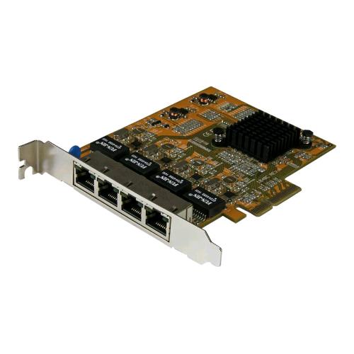 Startech Scheda Adattatore Di Rete Pcie Nic 4 Porte Gigabit Ethernet - RMN negozio di elettronica