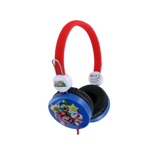 Otl Super Mario & Friends Core Headphones Cuffie Per Bambini Con Limite Volume 85Db Jack 3.5Mm - RMN negozio di elettronica