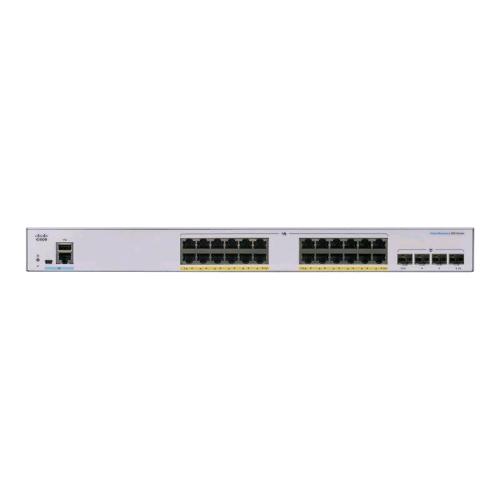 Cisco Business 250 Series Cbs250-24P-4G-Eu Switch Gestito L3 24 X 10/100/1000 (Poe+) + 4 X Gigabit Sfp Poe+ (195 W) Montabile Su Rack - RMN negozio di elettronica
