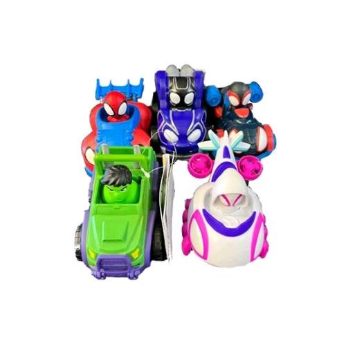 Rei Toys Marvel Spidey Veicoli Lanciadischi Con Ruote Libere 12 Cm Personaggio Non Removibile Modello Casuale - RMN negozio di elettronica