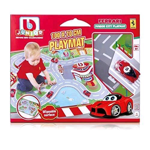 Burago Junior Ferrari City Playmat Tappetino Con Strade E Veicolo - RMN negozio di elettronica