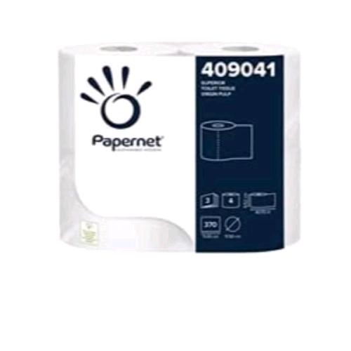 Papernet Carta Igienica Superior In Cotone 3 Veli Bianco Conf 80 Pz. - RMN negozio di elettronica