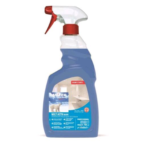 Sanitec Multi Activ Detergente Disinfettante Bagno Flacone Da 750Ml Conf 6 Pz. - RMN negozio di elettronica