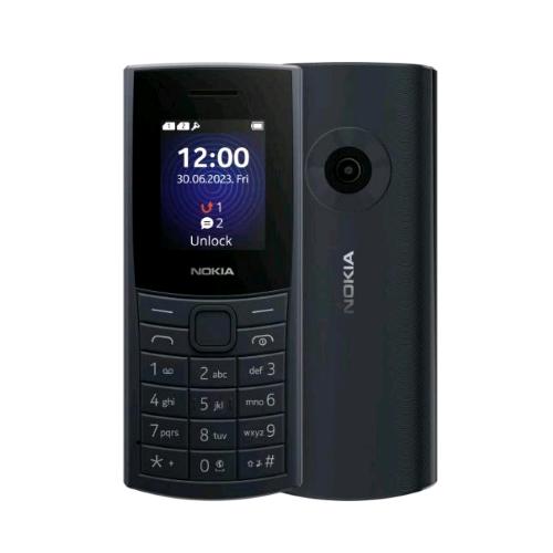 Nokia 110 4G 2023 Dual Sim 1.8" 128Mb Ram 48Mb Fotocamera Mp3 Radio Fm 4G Italia Midnight Blu - RMN negozio di elettronica
