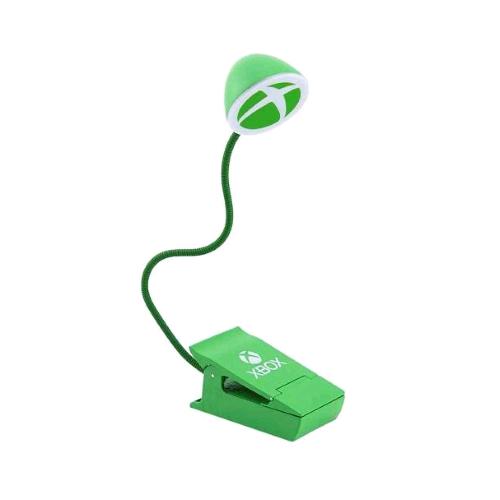 Paladone Pp9439Xb Lampada La Lettura Con Logo Xbox Per Leggere A Letto O Luce Portatile Per Viaggi Con Clip Verde - RMN negozio di elettronica