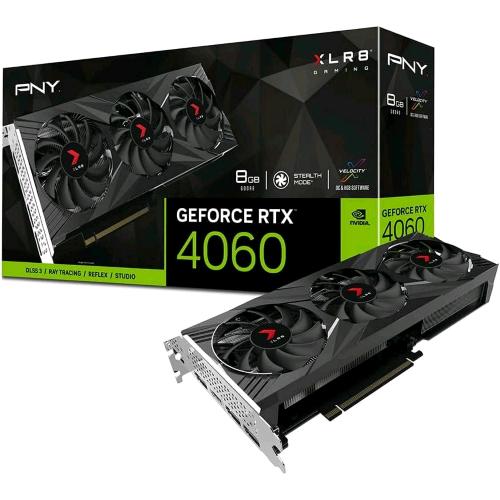 Pny Nvidia Geforce Rtx 4060 8Gb Xlr8 Gaming Verto Dlss 3 Triple Fan - RMN negozio di elettronica
