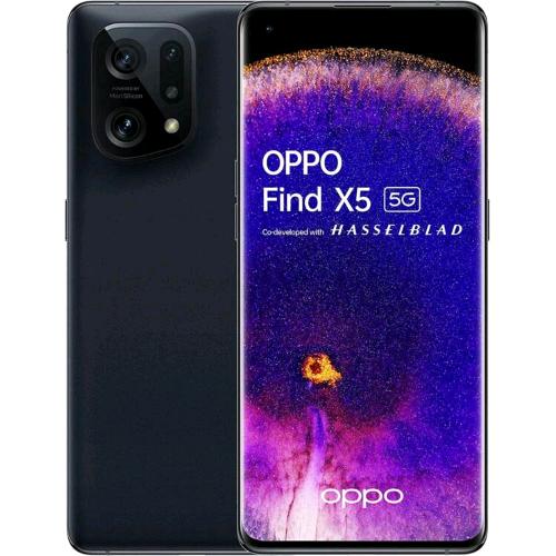 Oppo Find X5 5G Dual Sim 6.55" Octa Core 256Gb Ram 8Gb 5G Europa Black - RMN negozio di elettronica