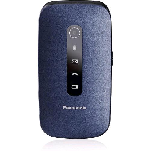 Panasonic Kx-Tu550Exc 4G Senior Phone 2,8" Clamshell Fotocamera 1.2Mpx 300 Ore Standby 4G Lte Italia Blu - RMN negozio di elettronica