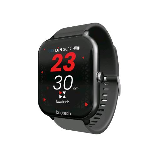 Techmade Buytech Smartwatch Call 1.83" Cassa Nera Cinturino In Silicone Black Bluetooth 5.1 G-Sensor Waterpoof Ip67 - RMN negozio di elettronica