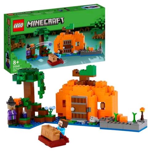 Lego Minecraft La Fattoria Delle Zucche Con 2 Personaggi - RMN negozio di elettronica