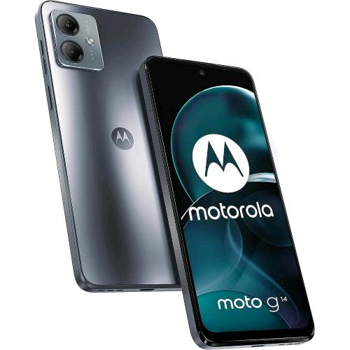 Motorola Moto G14 Dual Sim 6.5" Fhd+ Octa Core 128Gb Ram 4Gb 4G Lte Italia Steel Grey - RMN negozio di elettronica