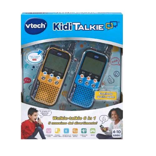 V-Tech Kidi Talkie Walkie Talkie Per Bambini Connessione Protetta - RMN negozio di elettronica