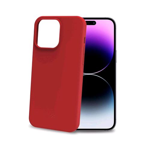 Celly Apple Iphone 15 Pro Max Cover In Morbido Tpu Con Finiture Soft Touch Red - RMN negozio di elettronica