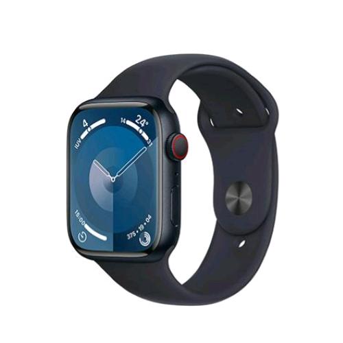 Apple Watch Series 9 Gps + Cellular 45Mm Aluminium Case Mezzanotte Con Cinturino Sport Band Mezzanotte M/L - RMN negozio di elettronica