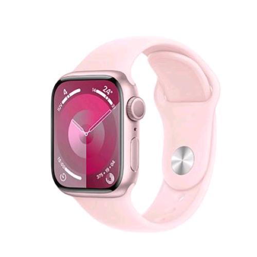 Apple Watch Series 9 Gps 41Mm Aluminium Case Pink Con Cinturino Sport Band Light Pink M/L - RMN negozio di elettronica