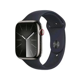 Apple Watch Series 9 Gps + Cellular 45Mm Cassa In Acciaio Graphite Con Cinturino Sport Band Mezzanotte S/M - RMN negozio di elettronica