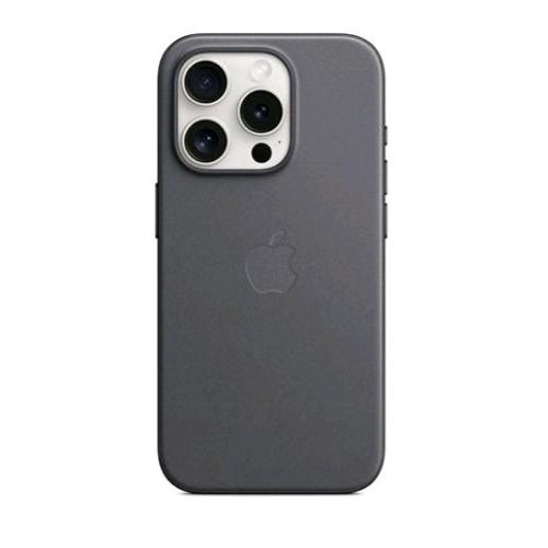 Apple Iphone 15 Pro Custodia Magsafe In Tessuto Finewoven Black - RMN negozio di elettronica