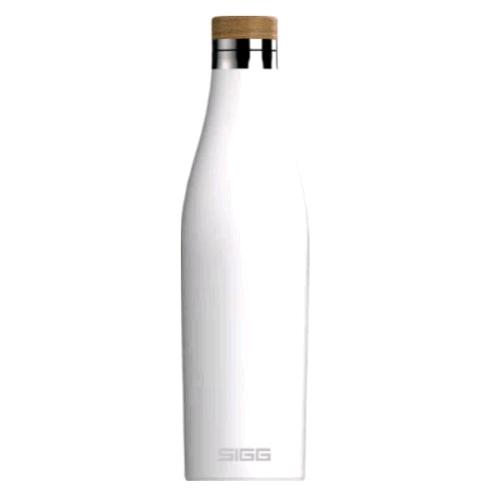 Sigg Bottles Meridian Borraccia Termica Doppia Parete In Acciaio Inox Tappo A Vite In Bambu 0.50 Lt Bianco - RMN negozio di elettronica