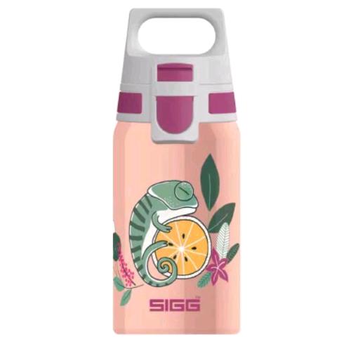 Sigg Bottles Shield One Borraccia Kids In Acciaio Inossidabile Da 0.5 Lt Chiusura A Scatto Flora - RMN negozio di elettronica
