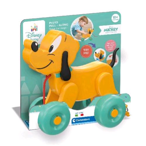 Clementoni Disney Pluto Trainabile Primi Passi Gioco Per La Motricita' - RMN negozio di elettronica