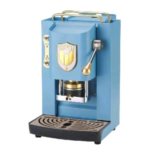 Faber Pro Deluxe Napoli Macchina Per Caffe' A Cialde 44 Mm Pressacialda In Ottone Regolabile Turchese - RMN negozio di elettronica